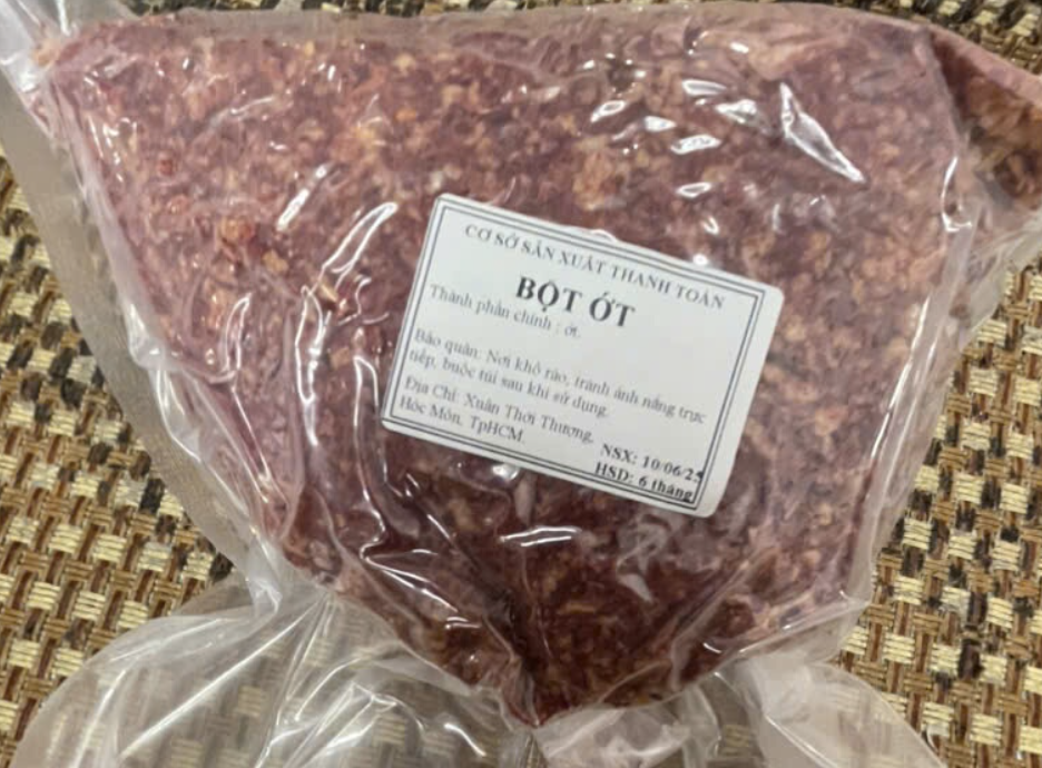 Bột ớt Thanh Toàn 1kg